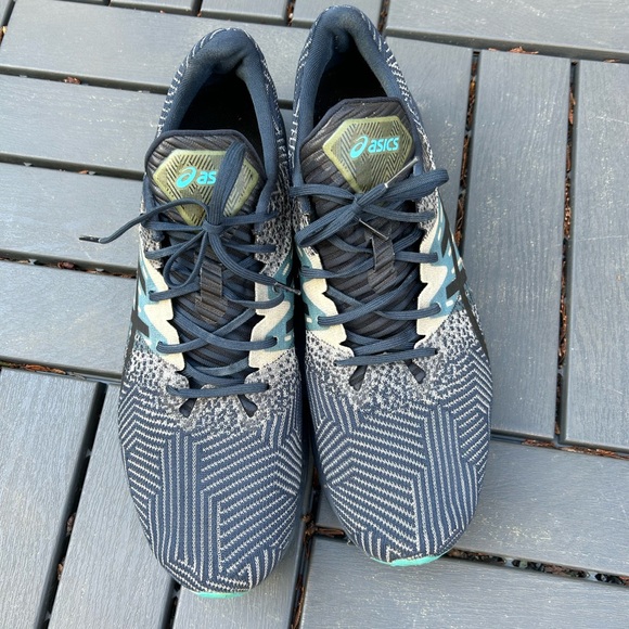 Asics Novablast Men Running Shoes French Blue - Picture 3 of 7